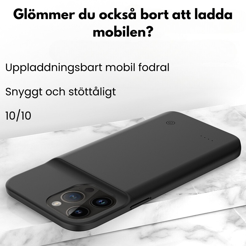 MOBILSKAL MED POWERBANK